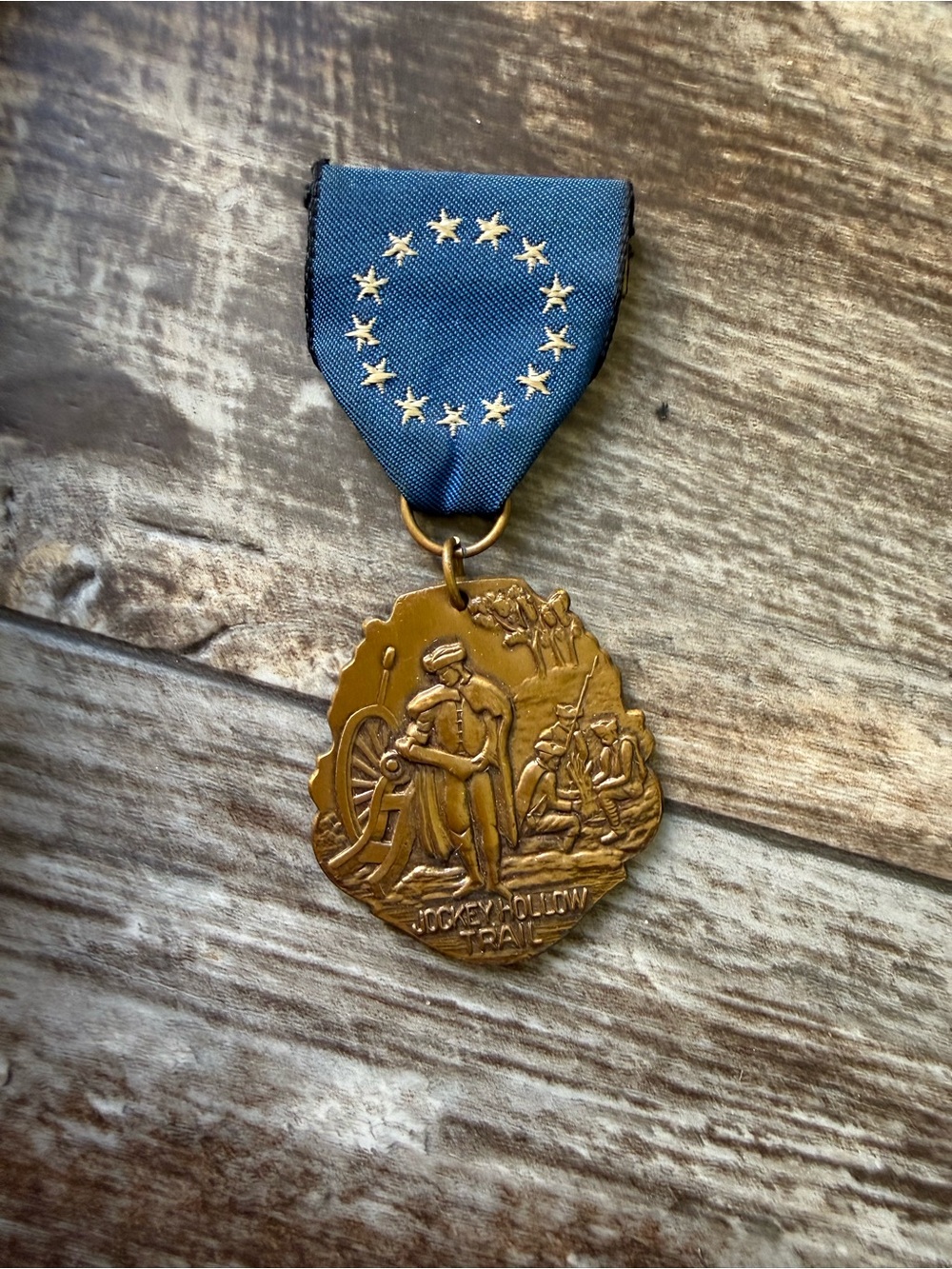 vintage Boy Scout Jockey Hollow Trail Medal